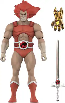 Super7 - ThunderCats - DELUXE Wv4 - Lion-O (Mirror) Action Figure - COLLECTIBLES - Multicolor