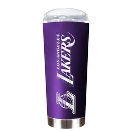 Great American Products - Los Angeles Lakers 18oz. Team Color Laser Logo Roadie - Multicolor