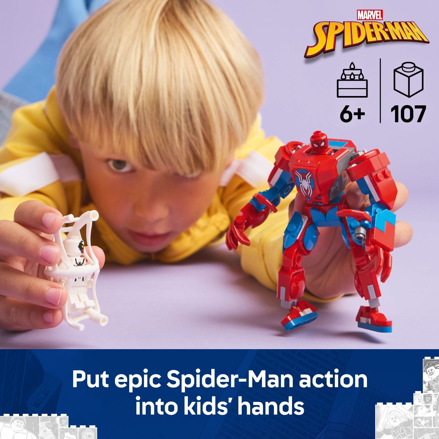 Put epic Spider-Man action into kids' hands.