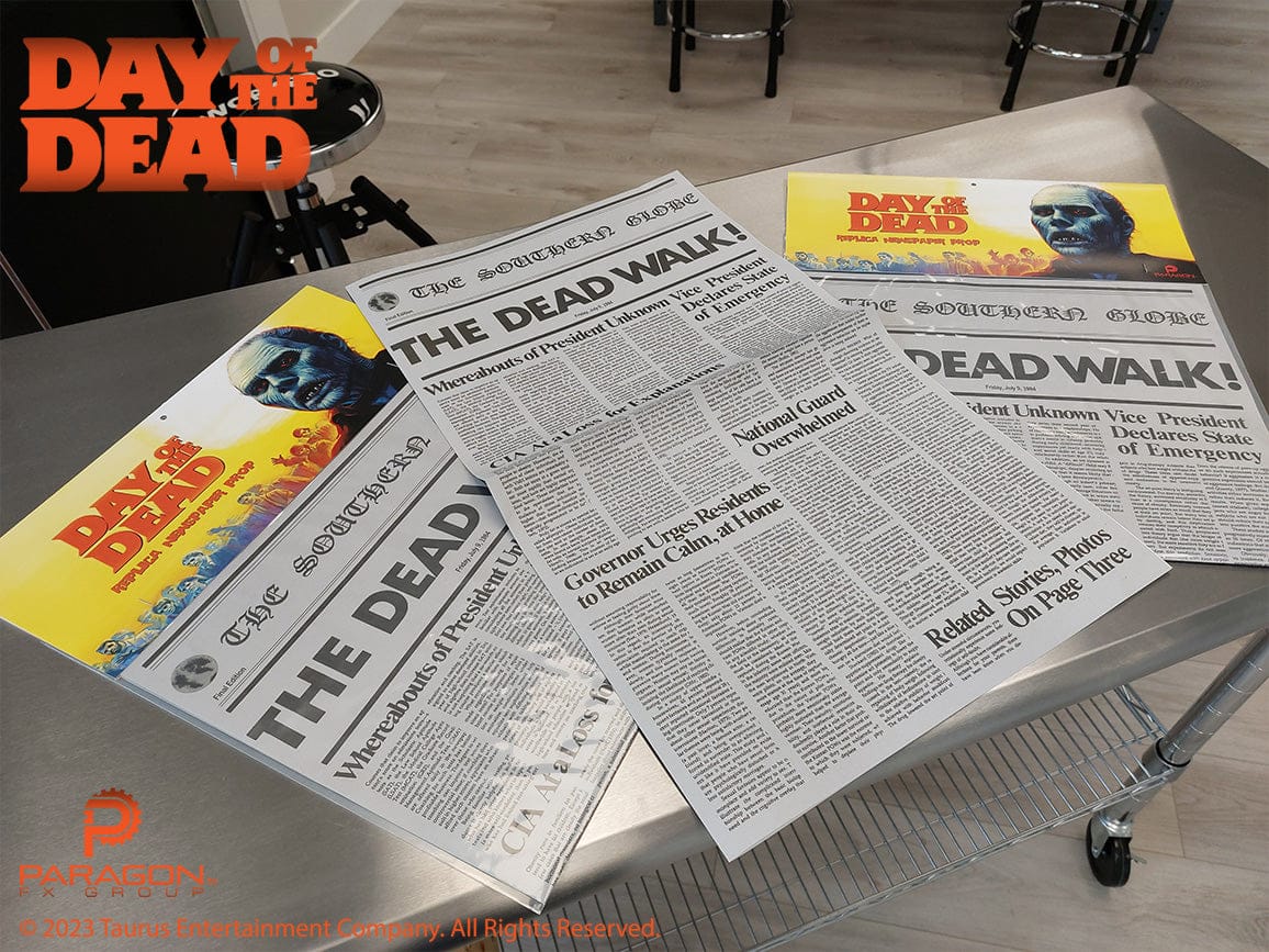 Paragon FX Group - Day of the Dead The Dead Walk Newspaper