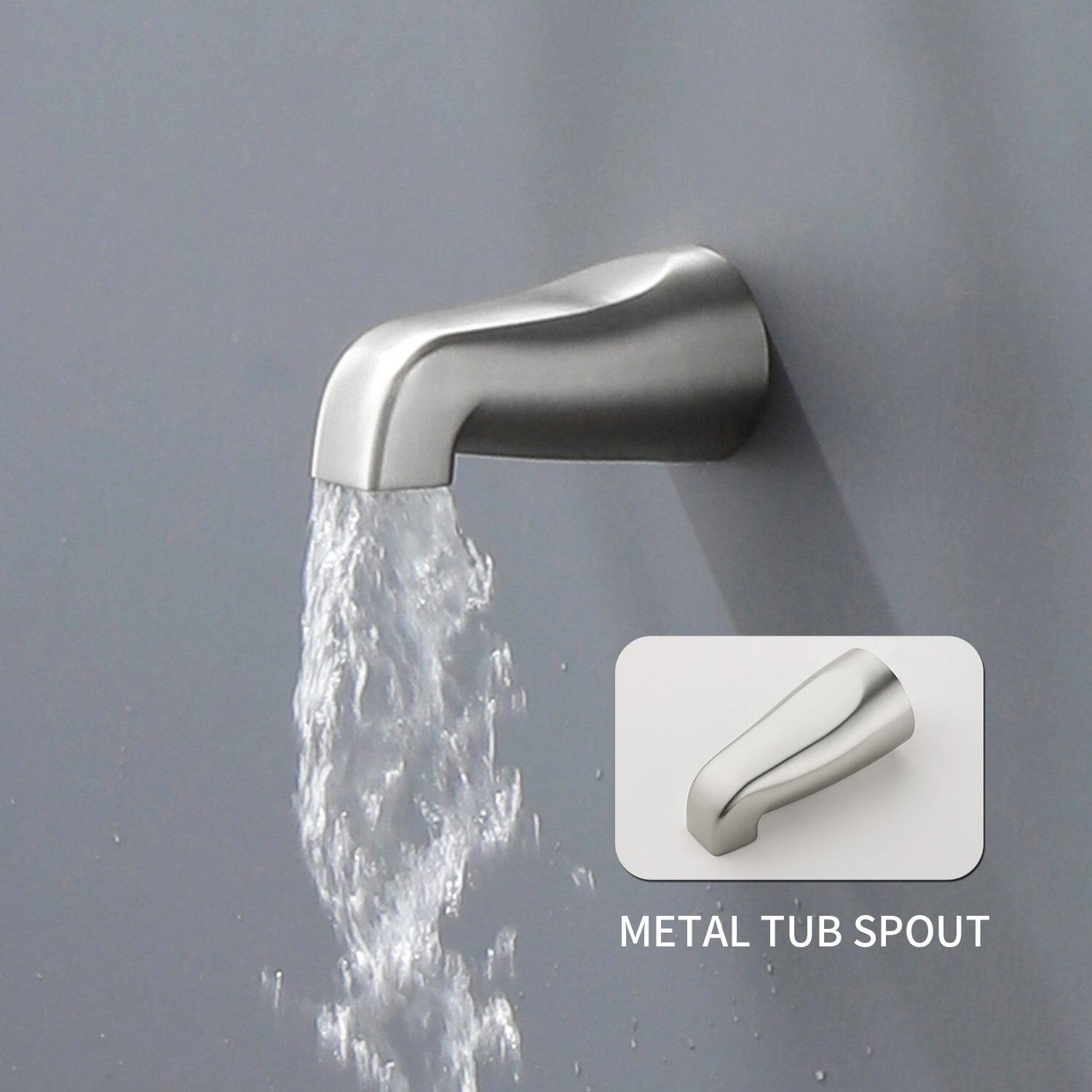 METAL TUB SPOUT