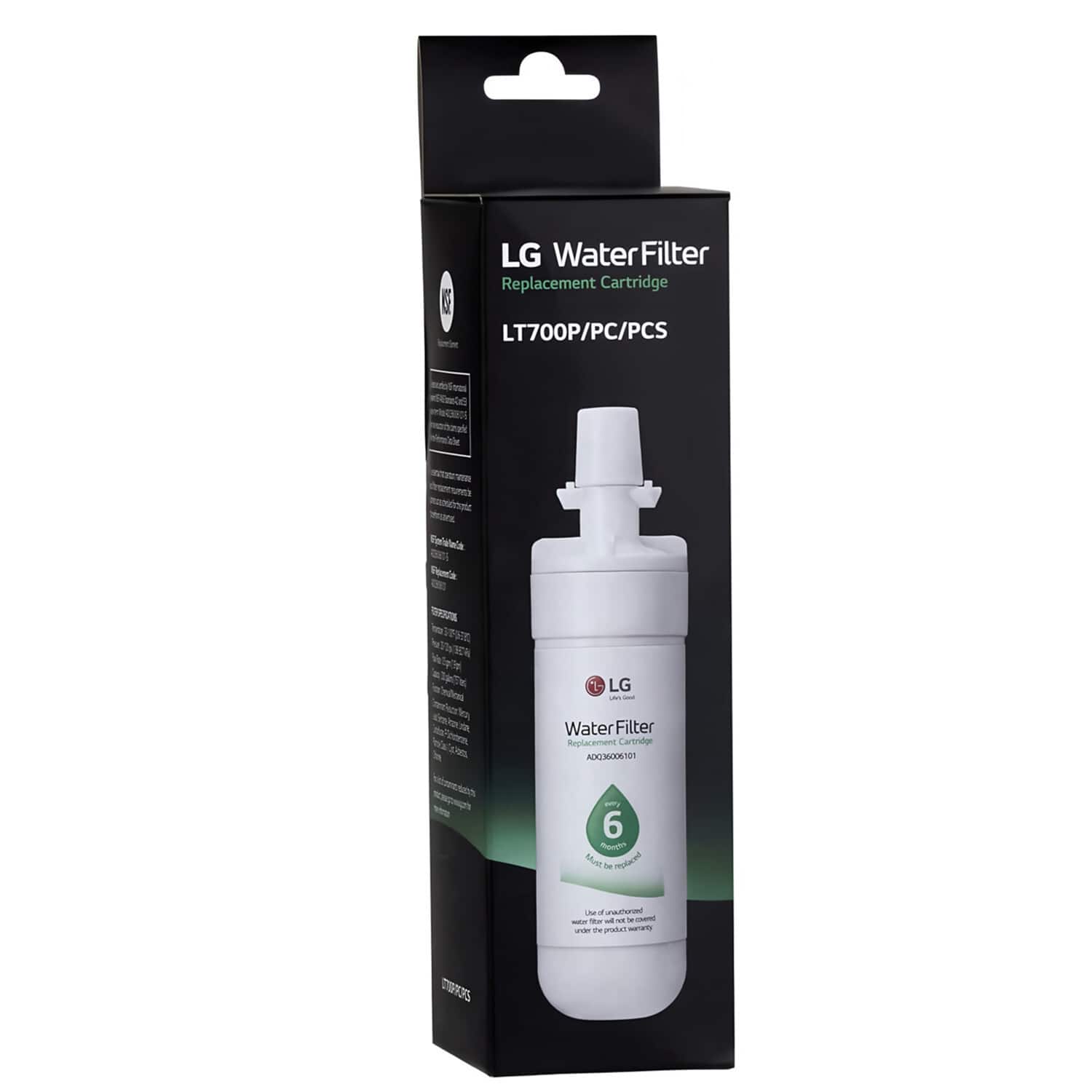 LG - LT700P Refrigerator Replacement Water Filter