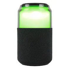 Front. Supersonic - SuperSonic SobaBoom Multi-Color Glowing Speaker in Black with LED Lights.