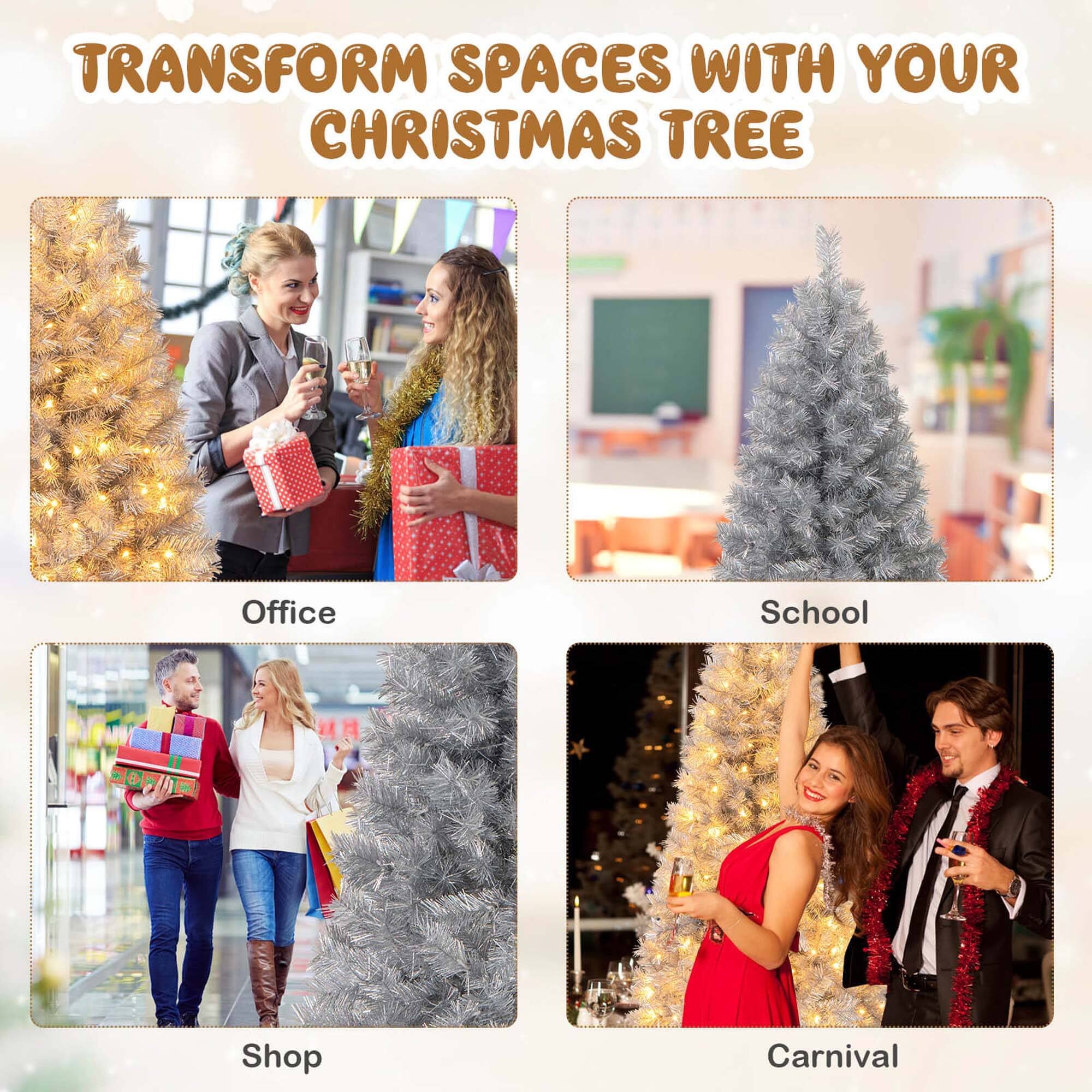 TRANSFORM SPACES WITH YOUR CHRISTMAS TREE
Office
Shop
School
Carnival