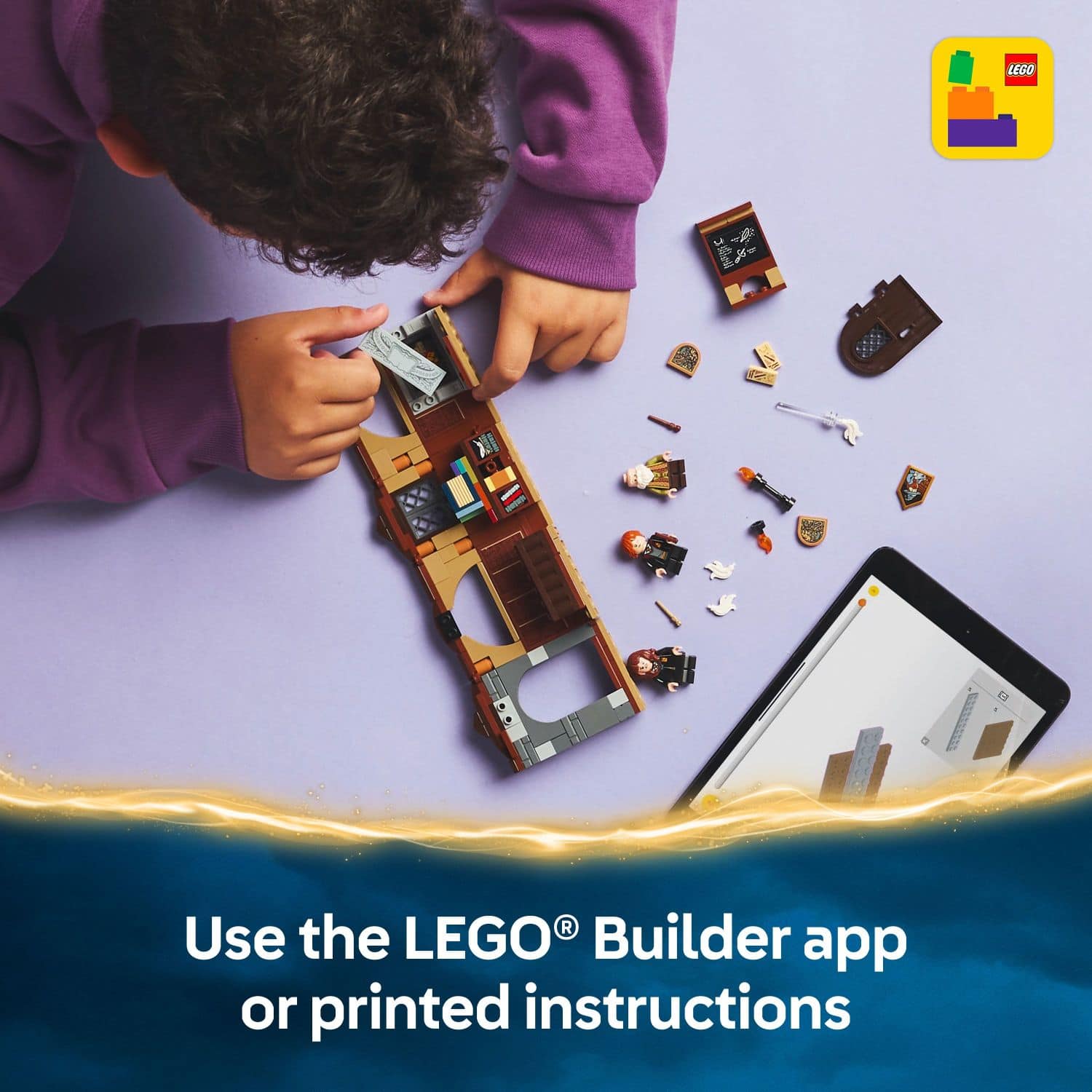 LEGO Builder app or printed instructions