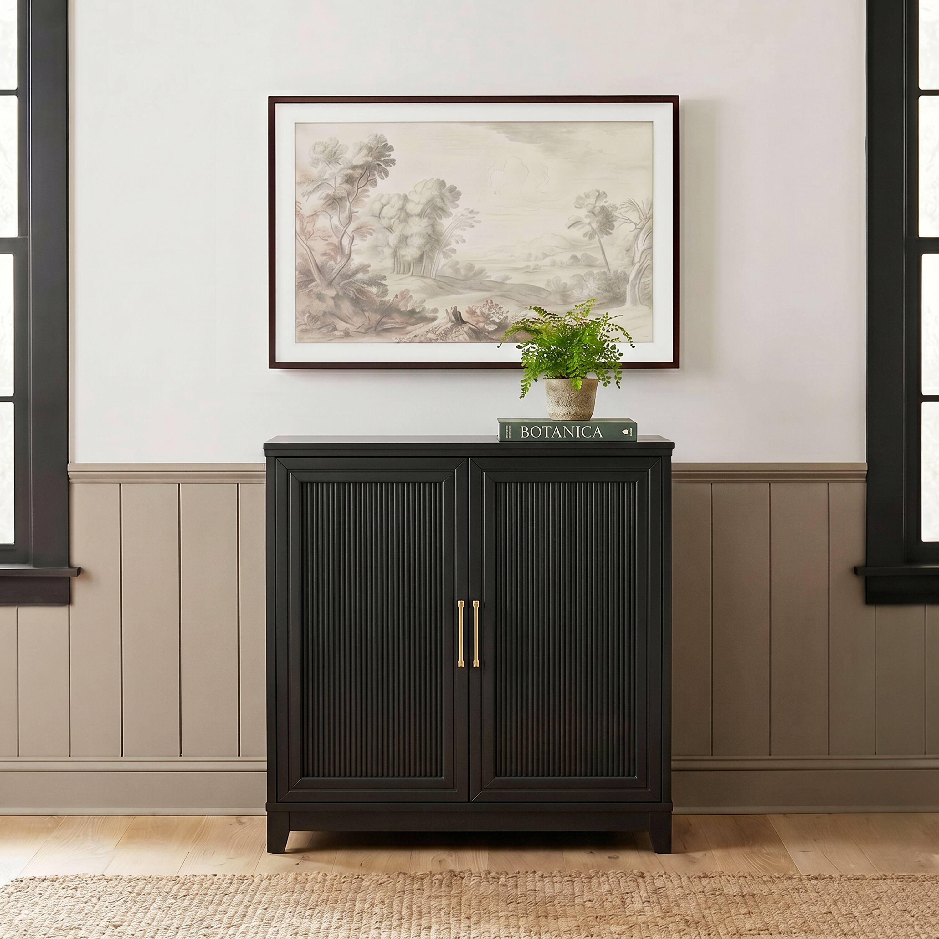 Black Frame/Gold Hardware