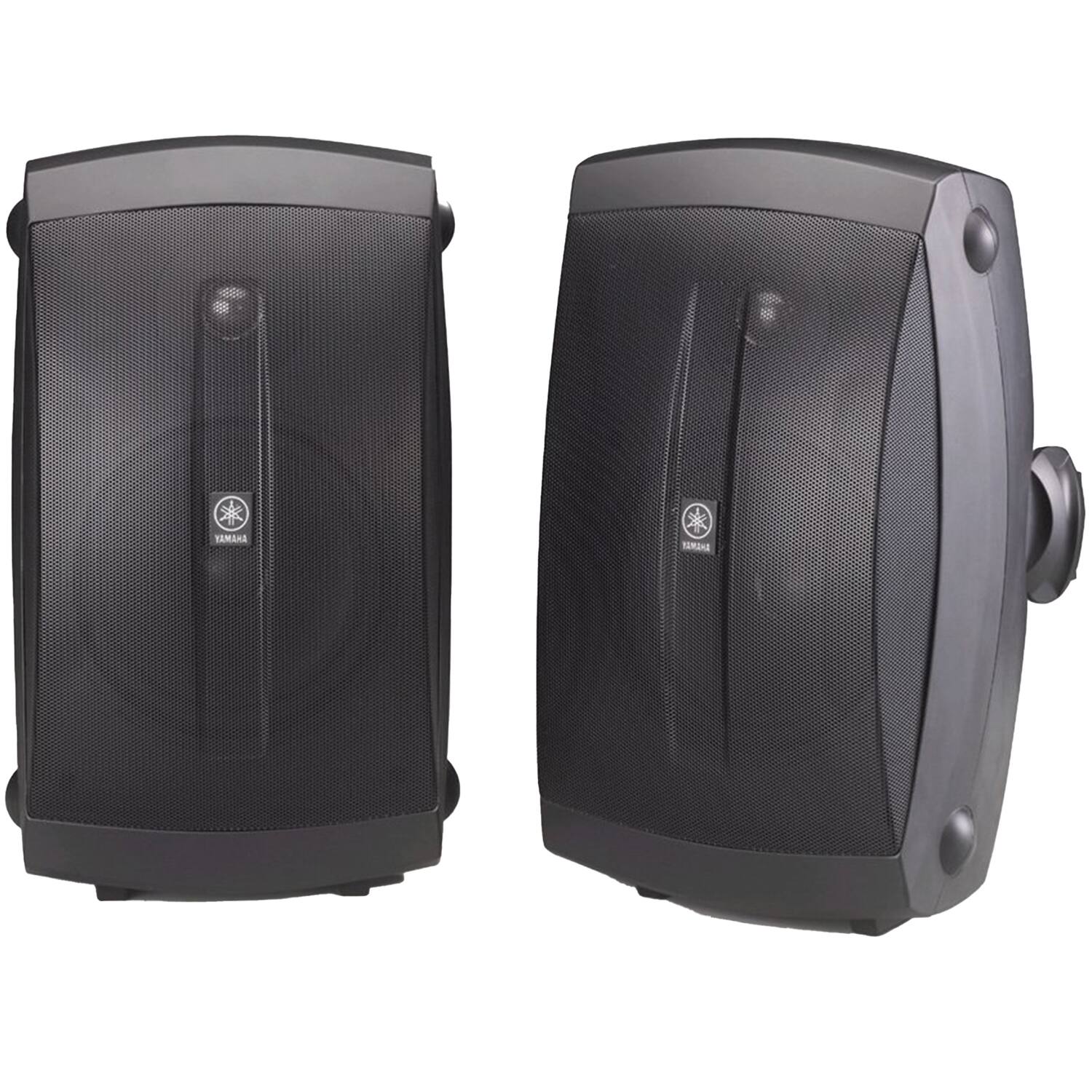 Left. Yamaha - NS-AW350 40W Continuous High-Performance Outdoor Speakers, Pair - Black.