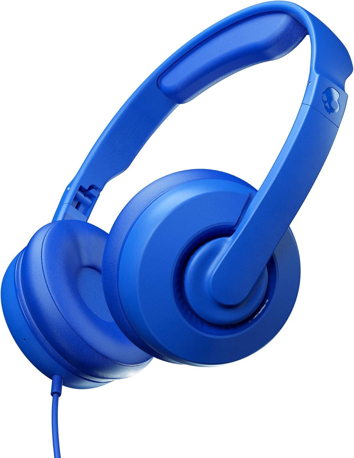 Skullcandy - Cassette Junior Wired On-Ear Headphones for Kids - Cobalt Blue