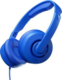 Skullcandy - Cassette Junior Wired On-Ear Headphones for Kids - Cobalt Blue