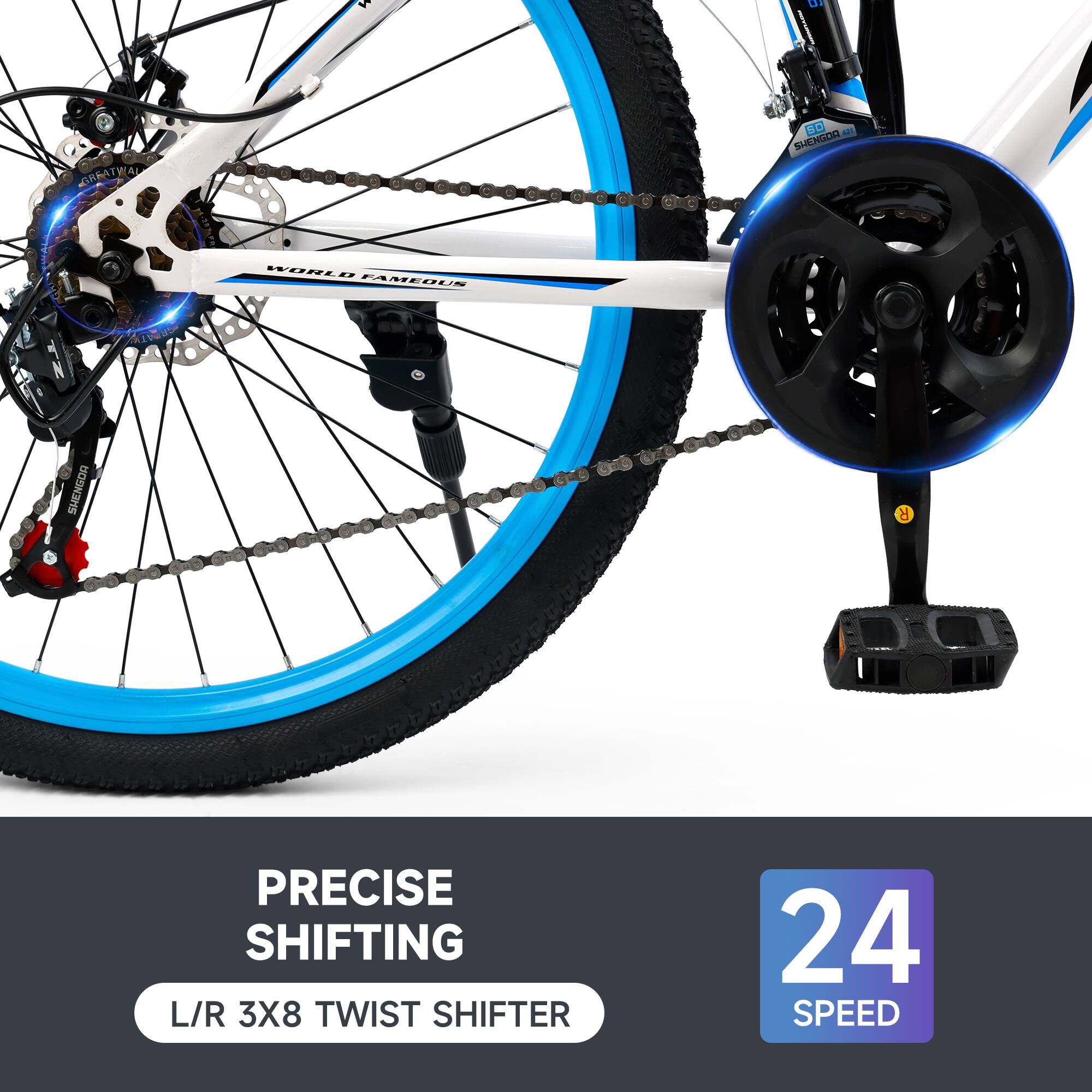 17 GREATWALL ATWA SD SMENGDA EVRRL PARERUS Z NUDILA SHENGOA R PRECISE SHIFTING L/R 3X8 TWIST SHIFTER 24 SPEED

PRECISE SHIFTING  
L/R 3X8 TWIST SHIFTER

24 SPEED