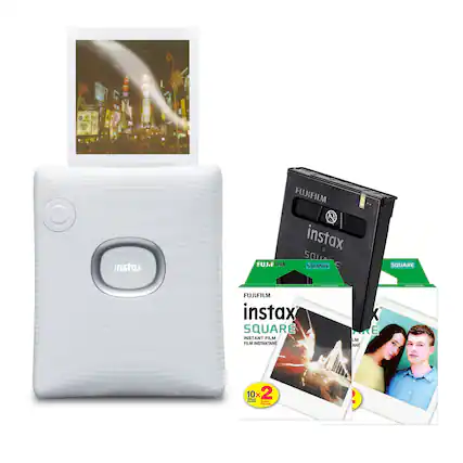 A I ETE CHtzO instax FUJIFILM instax SQUARE | FUJIFILM instax SQUARE INSTANT FILM FILM INSTANTANE 10x 2 -