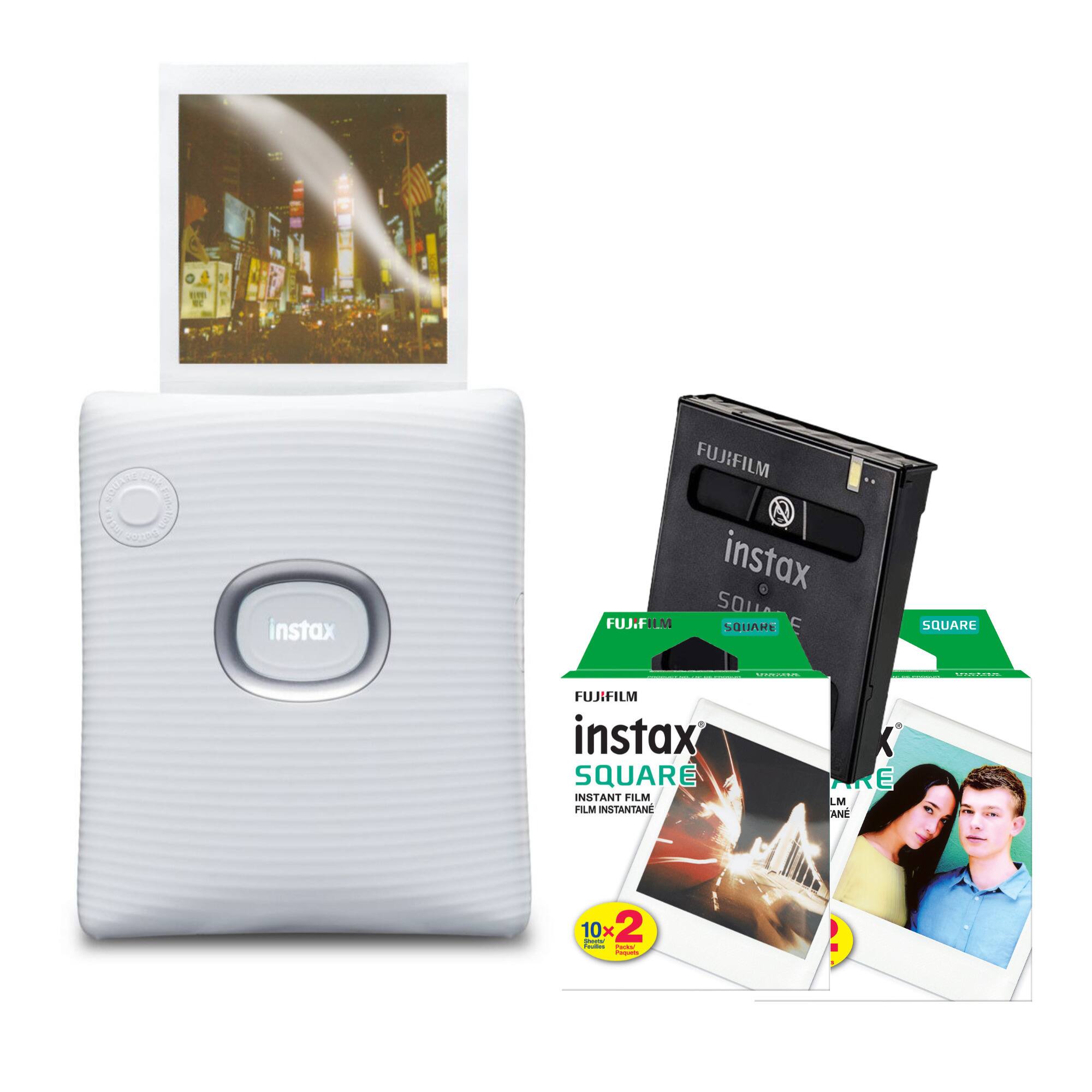 A I ETE CHtzO instax FUJIFILM instax SQUARE | FUJIFILM instax SQUARE INSTANT FILM FILM INSTANTANE 10x 2 -