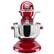 Left. KitchenAid - Professional 5 Plus Series 5 Quart Bowl-Lift Stand Mixer - KV25G0XER - Empire Red.