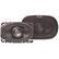 Front. Kenwood - 4" x 6" 2-Way Car Speakers with Polypropylene Cone (Pair) - Black.