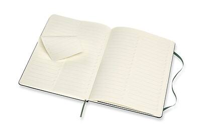 Alt View 5. Moleskine - Moleskine Pro XL 1-Subject Professional Notebook, 7.5" x 9.75", Narrow Ruled, 192 Sheets, Green (620817) - Green.