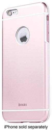 Front. iBattz - iBack Armor Essence Case for Apple® iPhone® 6 Plus - Pink.
