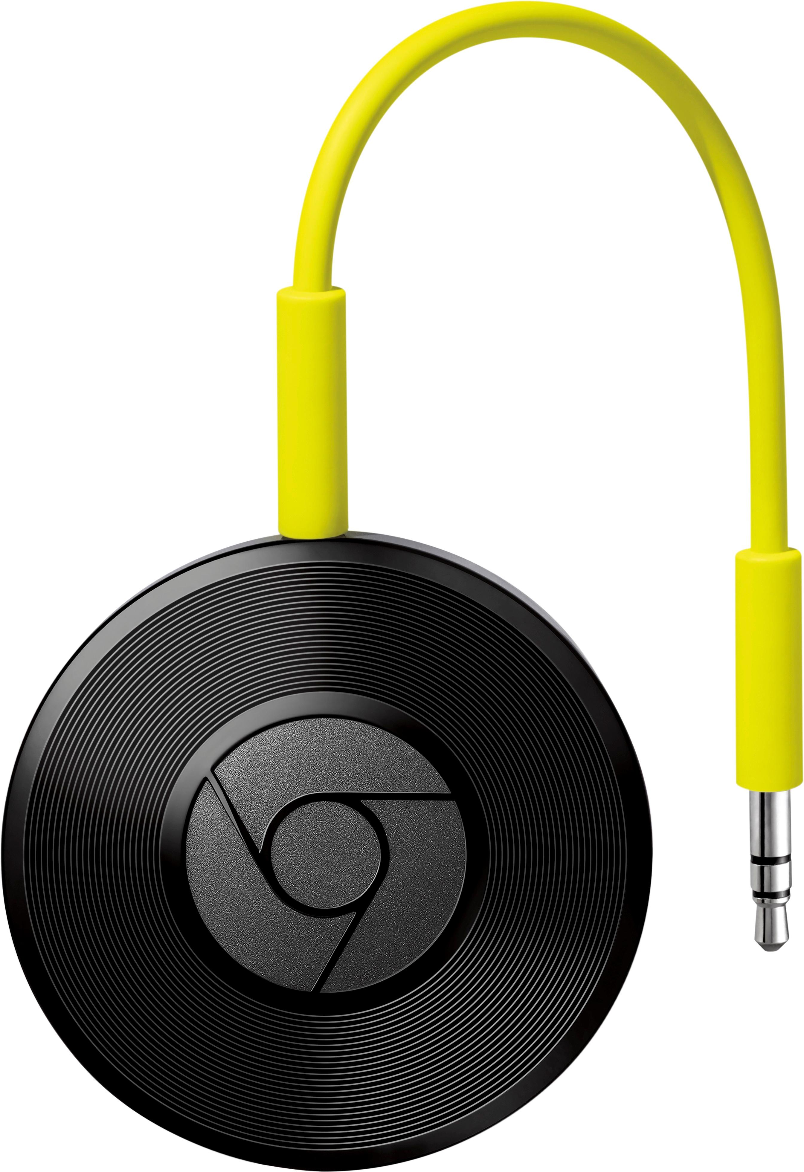 aflevere arabisk tak skal du have Google Chromecast Audio Black RUX-J42 - Best Buy