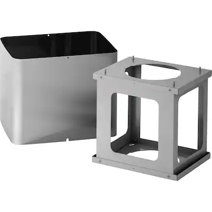 Front. Frigidaire - 10' Flue Extension Kit for Select Frigidaire Island Range Hoods - Stainless Steel.