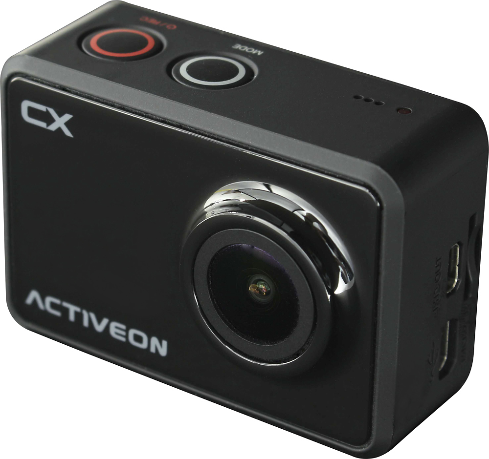 ACTIVEON XG Action Camera and Solar Station Black 