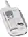 Angle Standard. Panasonic - 2.4GHz GigaRange Cordless Phone - White.