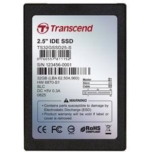 Alt View Standard 20. Transcend - 32 GB 2.5" Internal Solid State Drive.