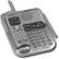 Angle Standard. Panasonic - 2.4GHz GigaRange Cordless Phone - Silver.