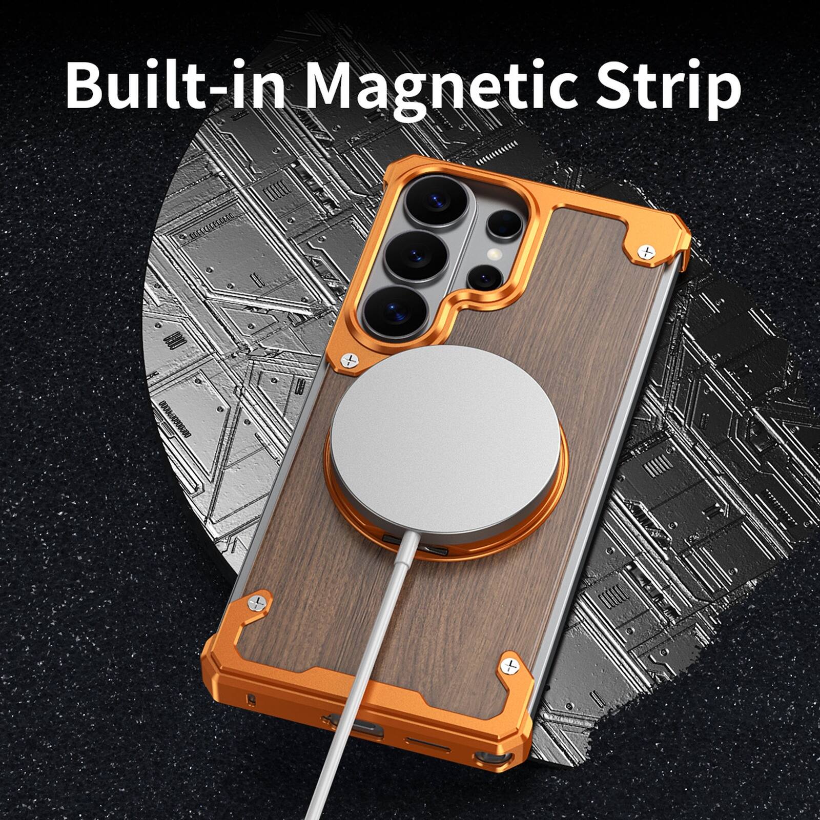 Built-in Magnetic Strip