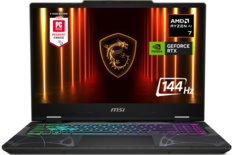 5 YEARS IN A ROW
2025
PC MAG READERS' CHOICE
AMD RYZEN AI 7
GEFORCE RTX
144 Hz
msi