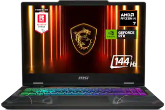 5 YEARS IN A ROW
2025
PC MAG READERS' CHOICE
AMD RYZEN AI 7
GEFORCE RTX
144 Hz
msi