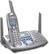 Angle Standard. Panasonic - 2.4GHz GigaRange Cordless Phone with Call-Waiting Caller ID - Silver.
