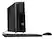 Front. HP - Slimline Desktop - Intel Core i3 - 8GB Memory - 1TB Hard Drive - Black.