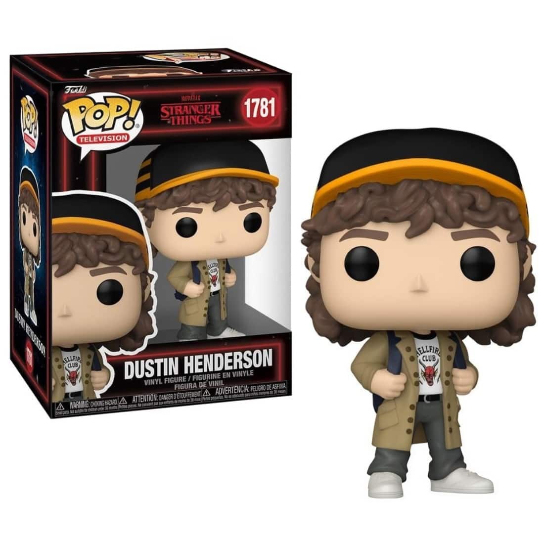 Funko Pop! Stranger Things Season 5: Dustin Henderson #1781
