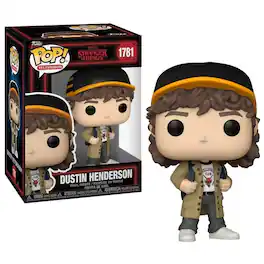 Funko - Pop! Stranger Things Season 5: Dustin Henderson #1781 - Multicolor