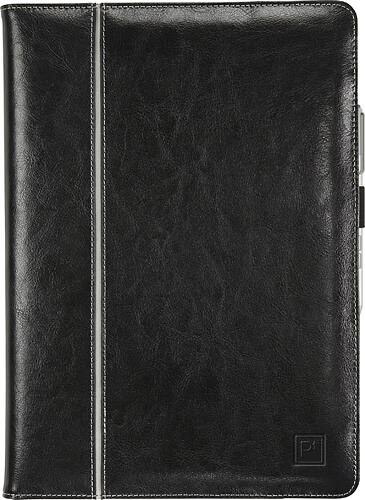 Platinum - Folio Case for Microsoft Surface Pro - Black - Larger Front