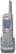 Angle Standard. Panasonic - 2-Line 2.4GHz Cordless Handset - Silver.