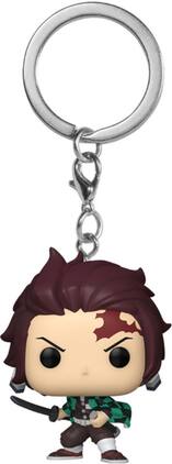 Funko - POP! KEYCHAIN: Demon Slayer - Tanjiro - COLLECTIBLES - Multicolor