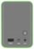 Alt View Zoom 12. BRAVEN - 805 Portable Bluetooth Speaker - Green/Gray.
