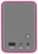 Alt View Zoom 12. BRAVEN - 805 Portable Bluetooth Speaker - Magenta/Gray.