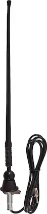 Metra - RUBBER SIDE/TOP MT ANTENNA - Black