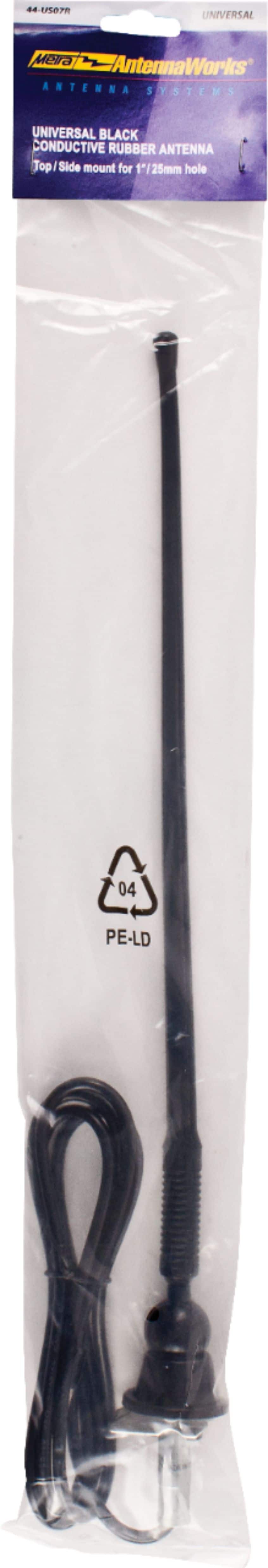 Alt View 11. Metra - RUBBER SIDE/TOP MT ANTENNA - Black.