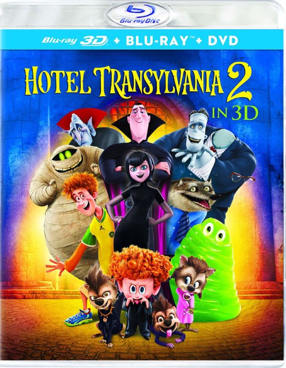  Hotel Transylvania 2 [3D] [Blu-ray/DVD] [Blu-ray/Blu-ray 3D/DVD] [2015]