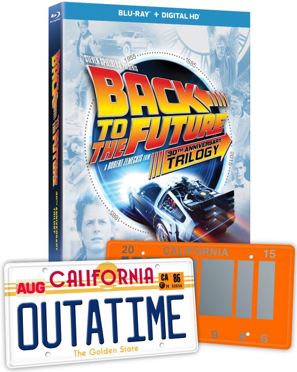  Back to the Future: 30th Anniversary Trilogy [Blu-ray] [Only @ Best Buy]