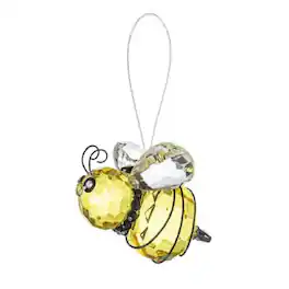 Ganz - Queen Bee Acrylic Christmas Tree Ornament 3 Inch - Yellow