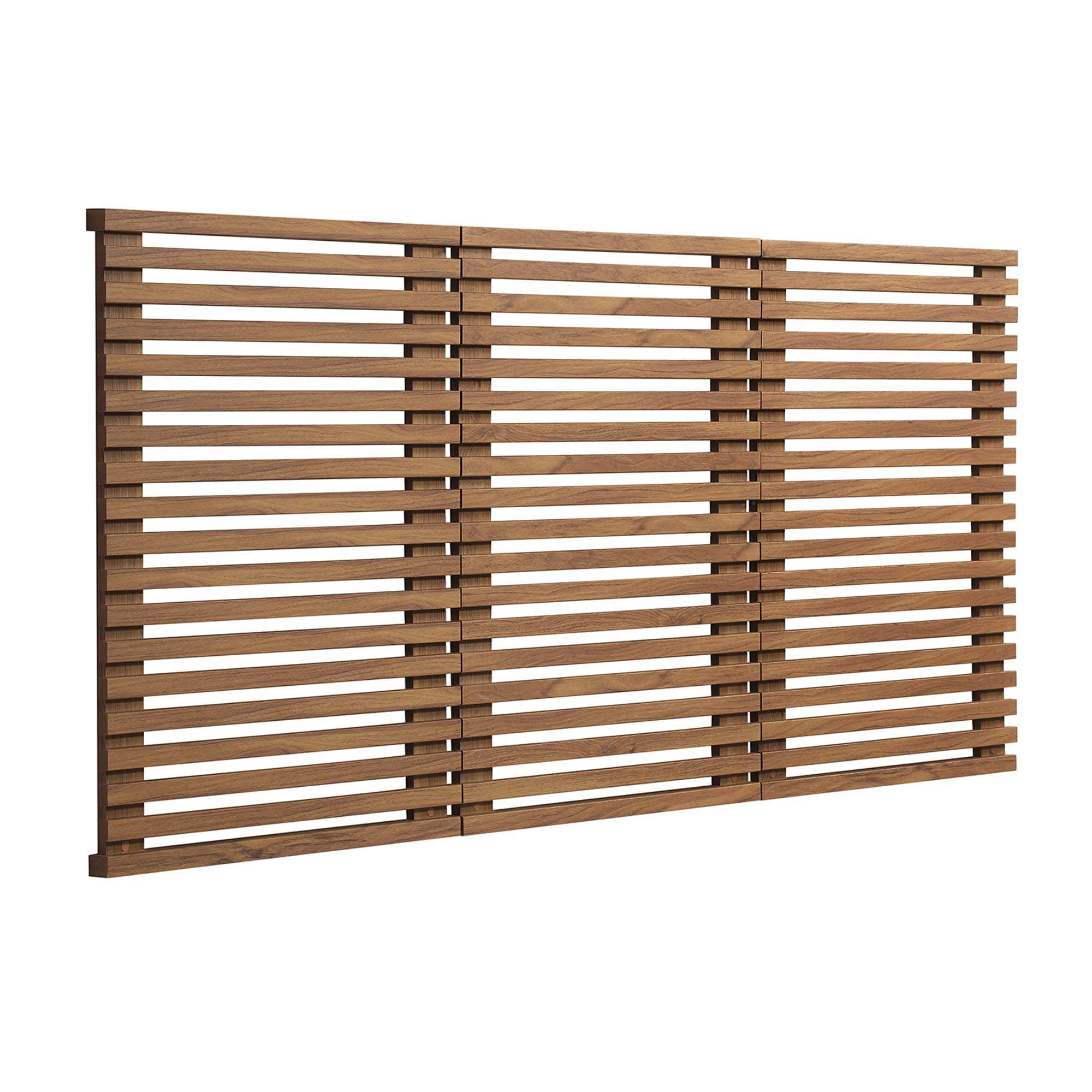 Render Wall Mount Queen Headboard by Modway - Brown