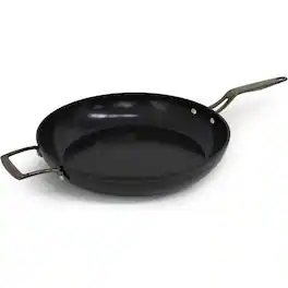BLU - Blu. Cookware 12.6” Induction Frying Pan, Non-Toxic - Black