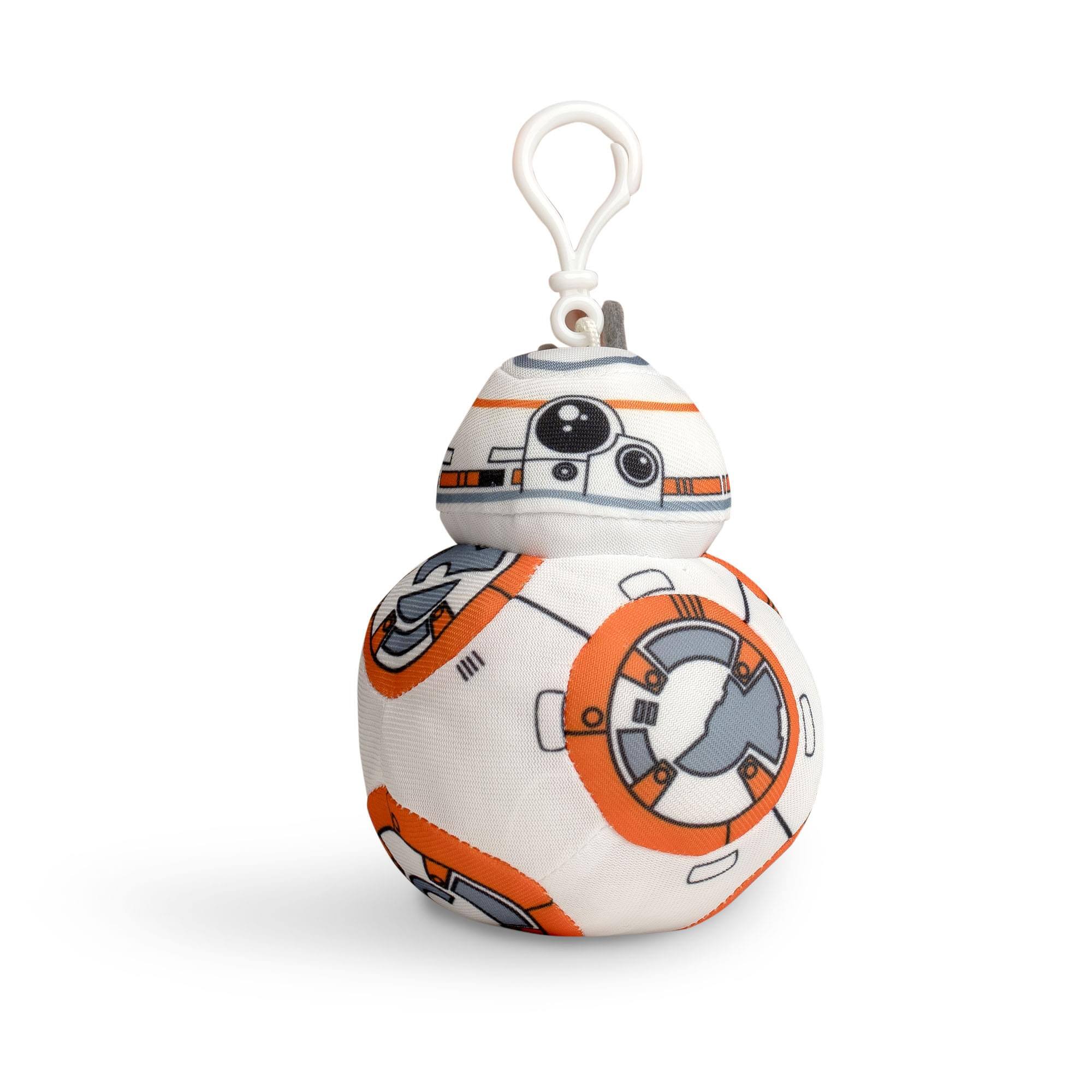 Front. Star Wars - Star Wars 4.5 Inch Heroez Plush Keychain | BB-8 - Orange.
