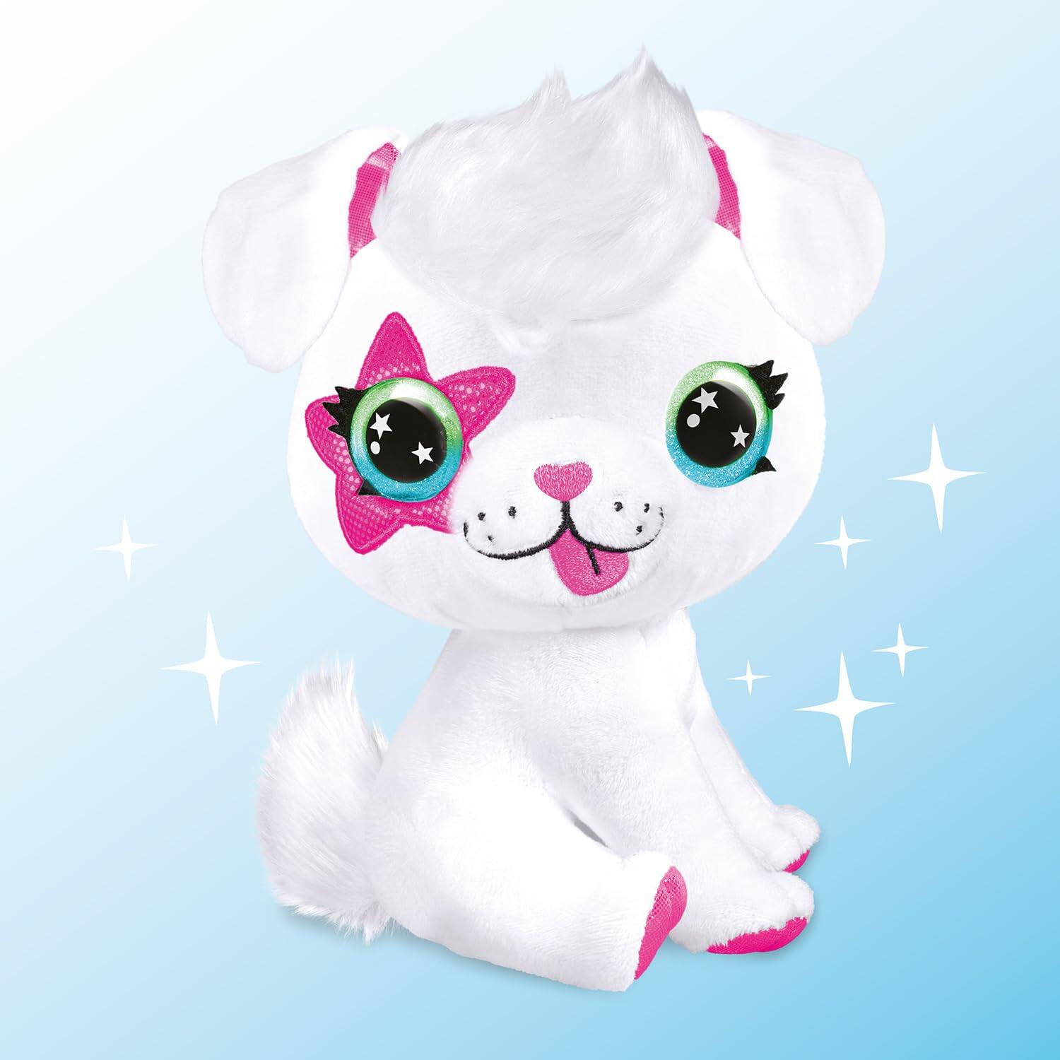Alt View 6. Canal Toys - Airbrush Plush Neon Puppy – DIY Stuffed Animal Decorating Kit.