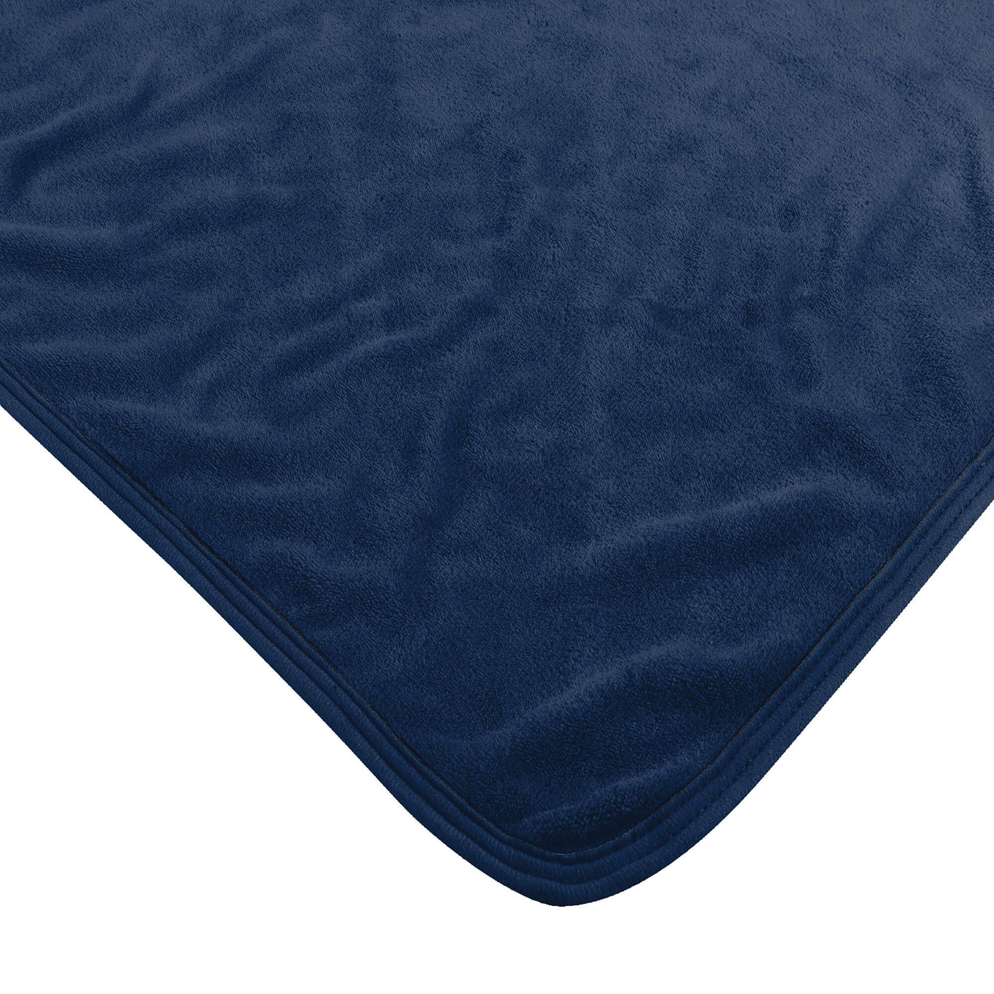 Alt View 1. Sweet Home Collection - NCAA Penn State Nittany Lions 46" x 60" Raschel Throw Blanket - Blue.