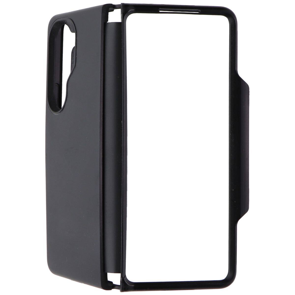 Front. ZAGG - ZAGG Bridgetown Slim Protect Series Case for Samsung Galaxy Z Fold5 - Black - Black.