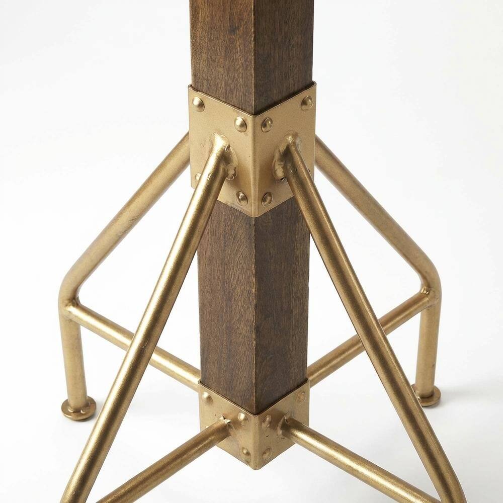 Alt View 2. Starlight Canyon Home - Freestanding Coat Rack with Hooks, Transitional Hall Tree for the Entryway - Medium Brown.
